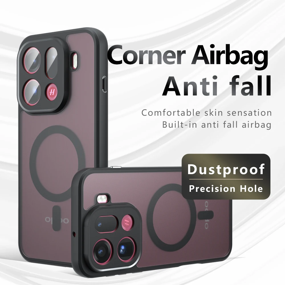 Matte Hard Pc Back Case - حافظة لهاتف OPPO Find X9 Pro