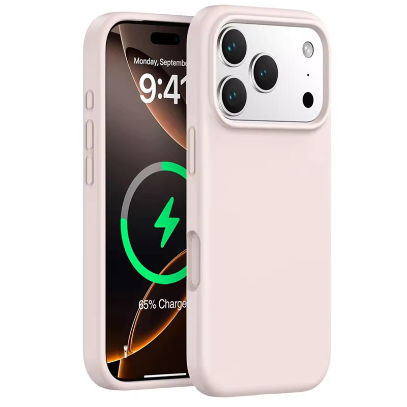 Liquid Silicone Magnetic Phone Case - غطاء هاتف مغناطيسي من السيليكون السائل