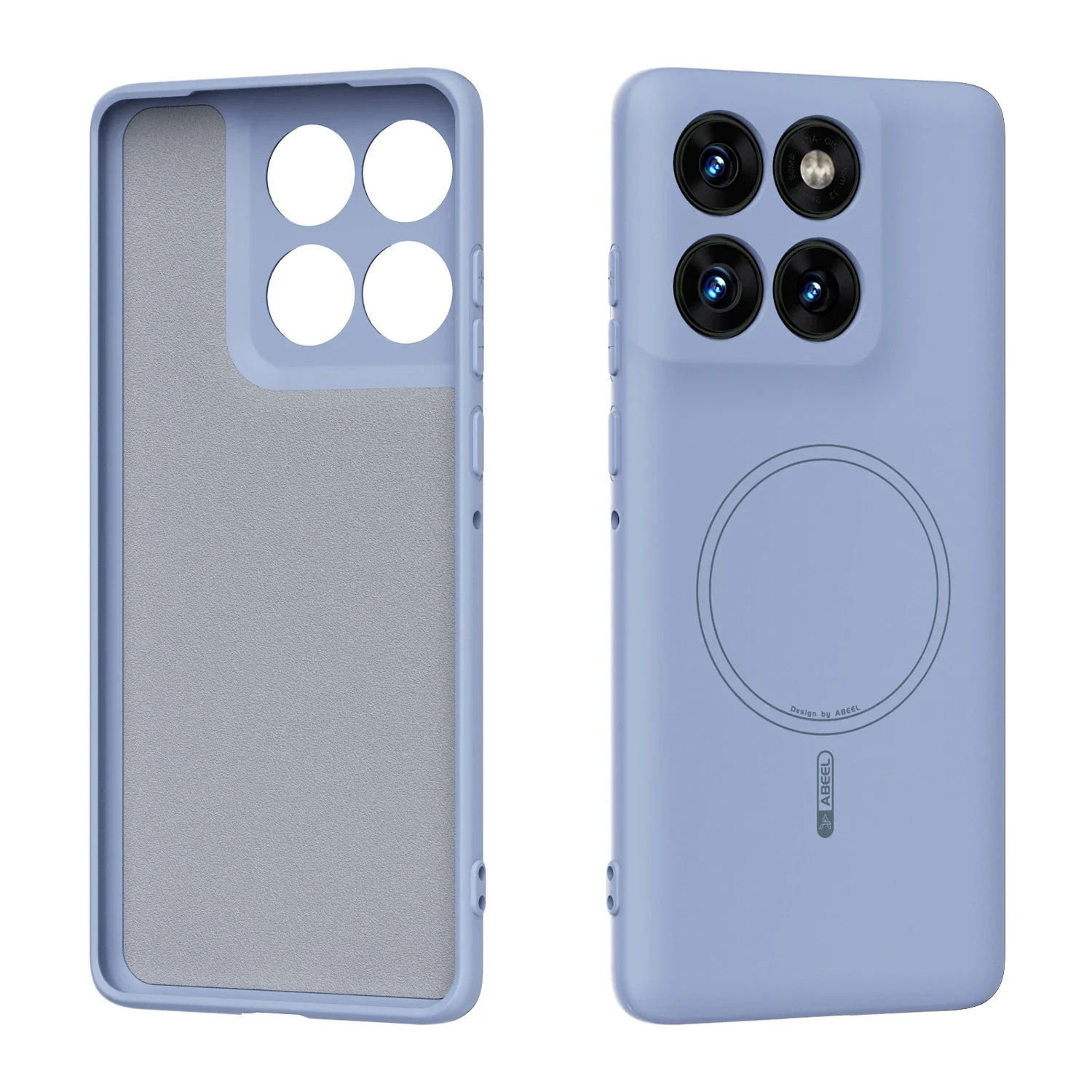 Liquid Silicone Magnetic Phone Case - غطاء هاتف رسمي لطرازات موتورولا موتو