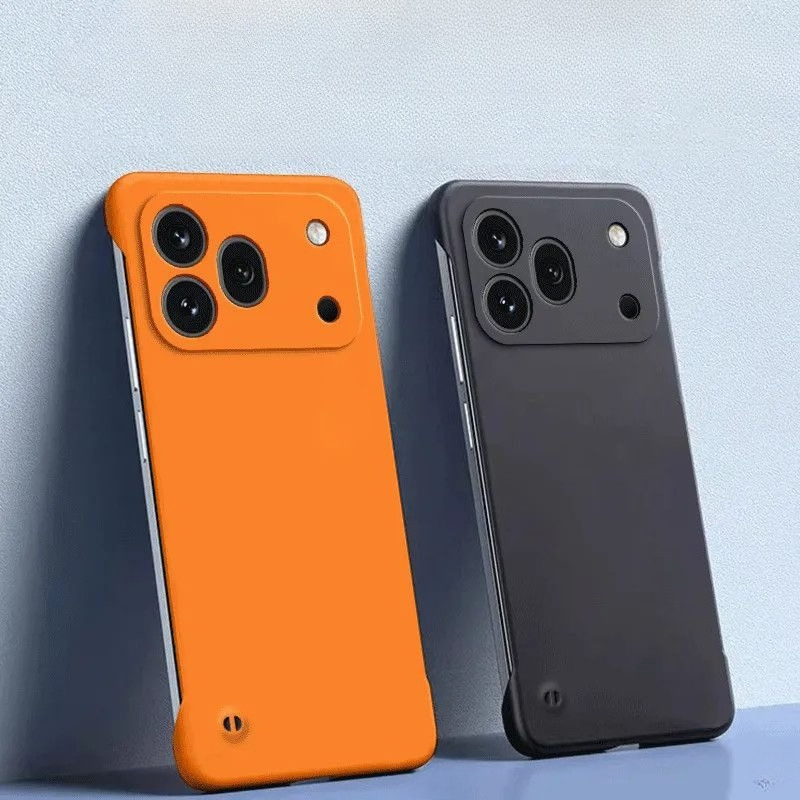Matte Hard Pc Back Case - غطاء خلفي نحيف للغاية بدون إطار