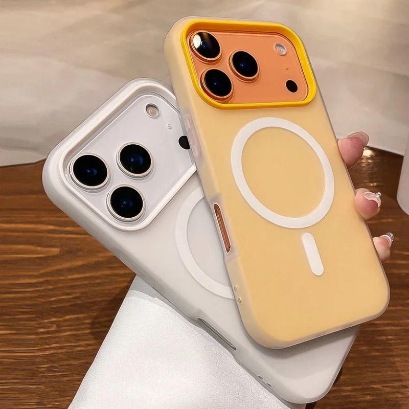 غطاء حماية فاخر 2 في 1 مغناطيس - مراجعة Liquid Silicone Magnetic Phone Case وسعره