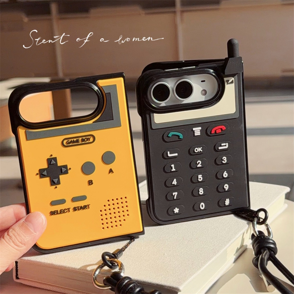 حافظة هاتف بسيطة بتصميم كوري م - مراجعة Cute Cartoon Wrist Strap Silicone Case وسعره
