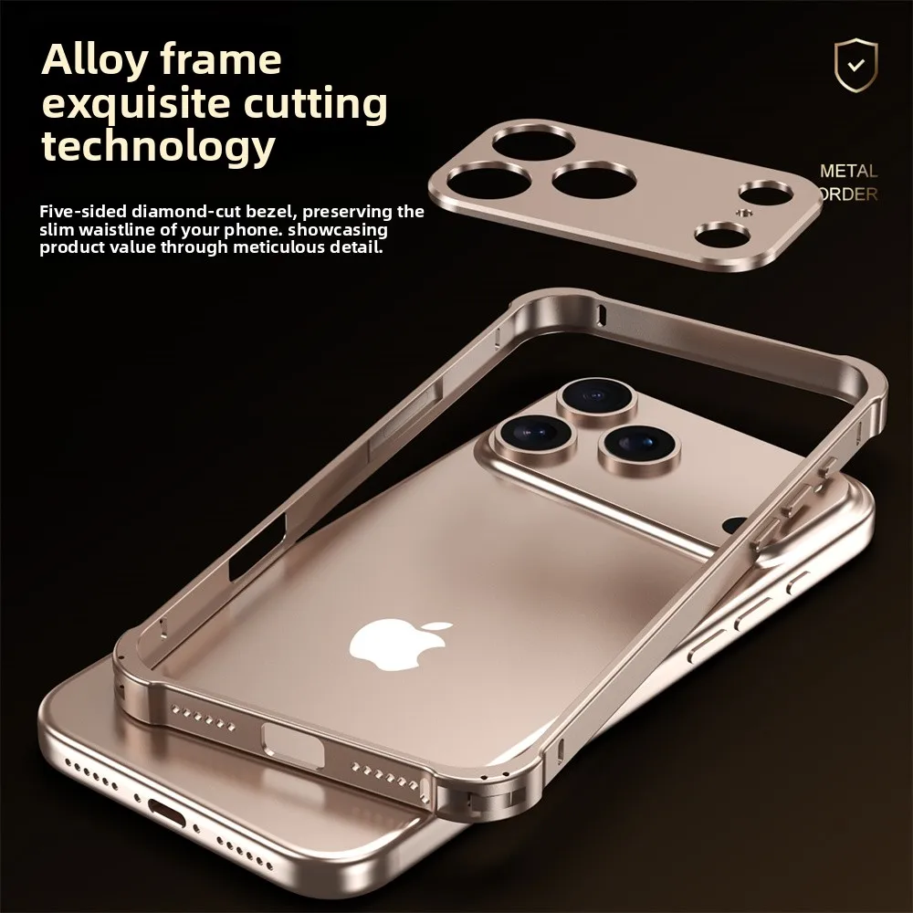 حافظة هاتف ممتصة للصدمات بإطار - مراجعة Metal Bumper Aluminum Frame Case وسعره