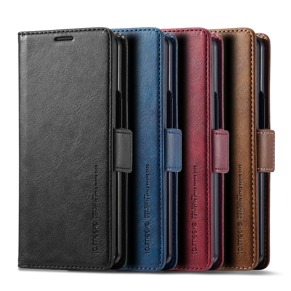 محفظة جلدية حافظة هاتف لهاتف س - مراجعة Leather Wallet Card Holder Phone Cover وسعره