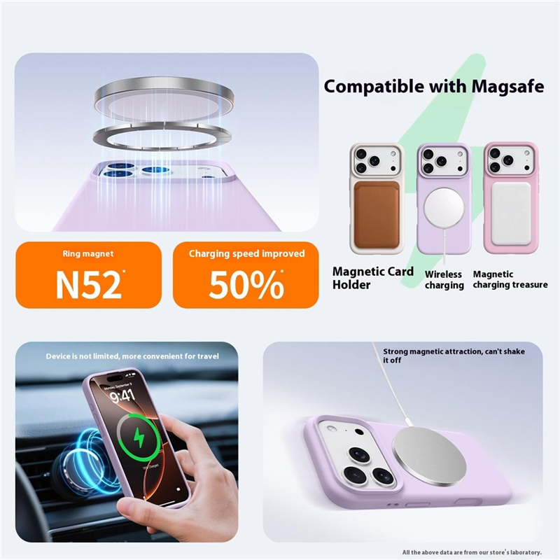 غطاء هاتف مغناطيسي من السيليكو - مراجعة Liquid Silicone Magnetic Phone Case وسعره