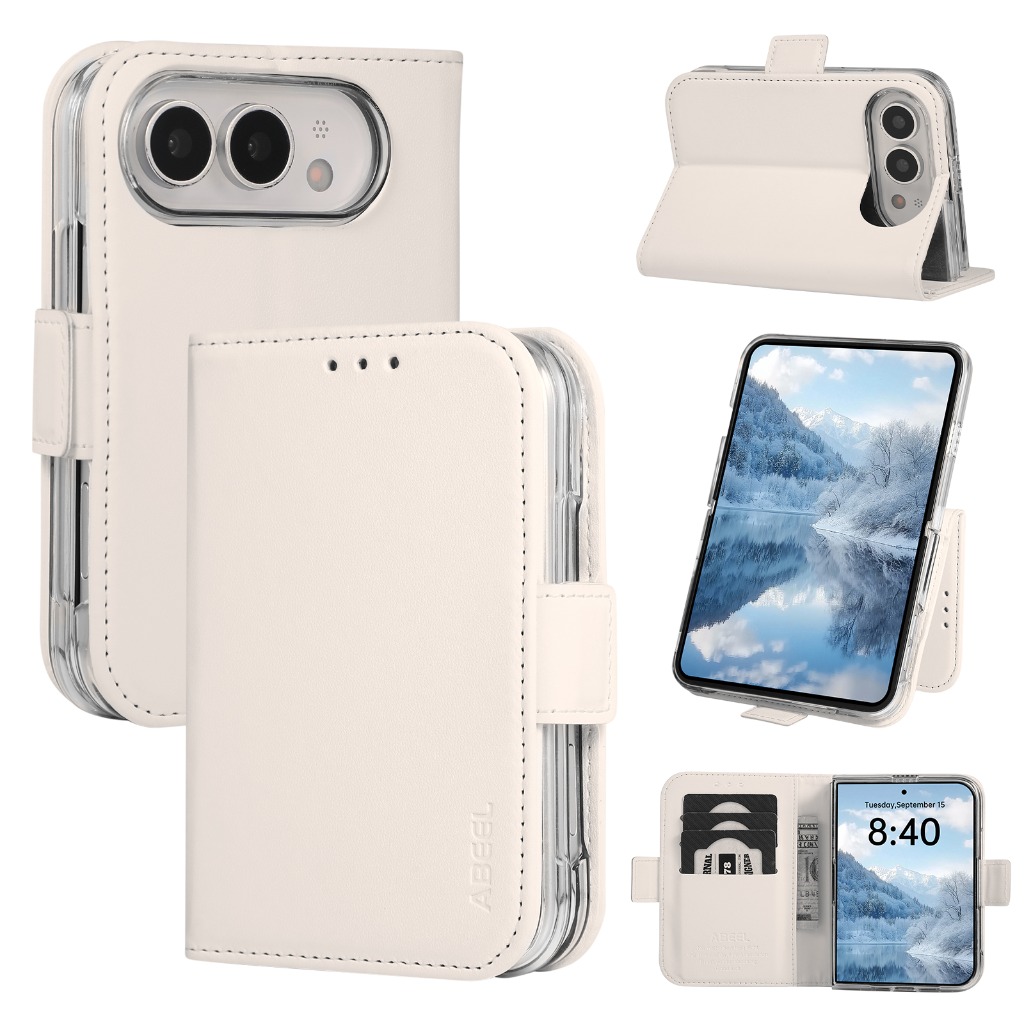 حافظة هاتف قابلة للطي مع حامل  - مراجعة Leather Wallet Card Holder Phone Cover وسعره