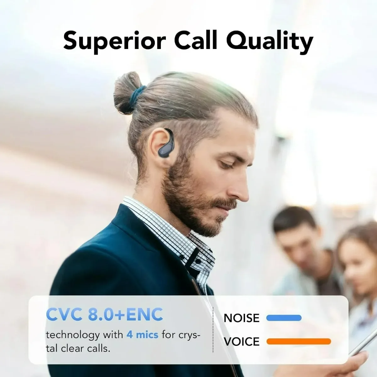 سماعات أذن لاسلكية رياضية QCY  - مراجعة Phone Cases وسعره