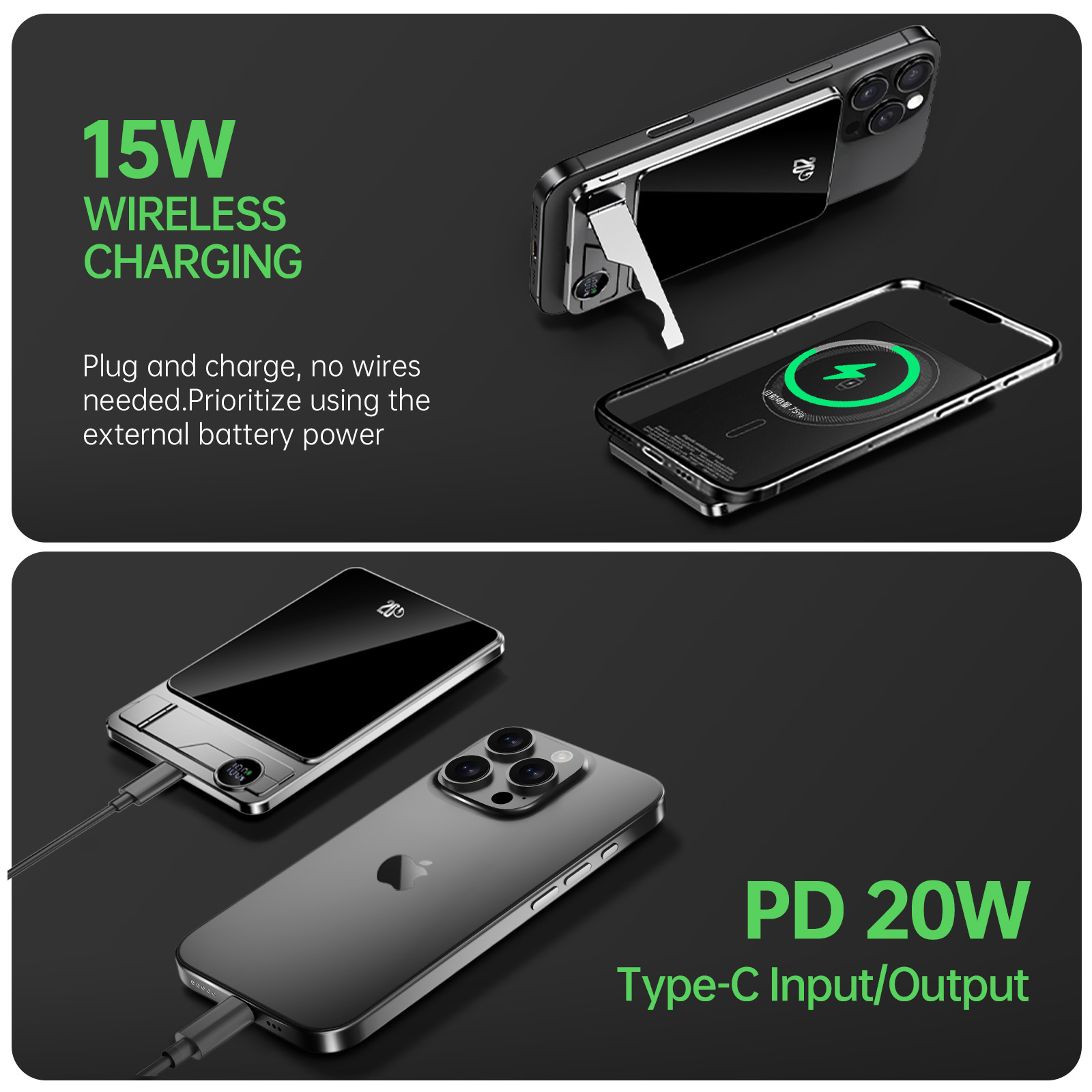 شاحن محمول باور بانك مع كابل P - مراجعة Power Banks وسعره